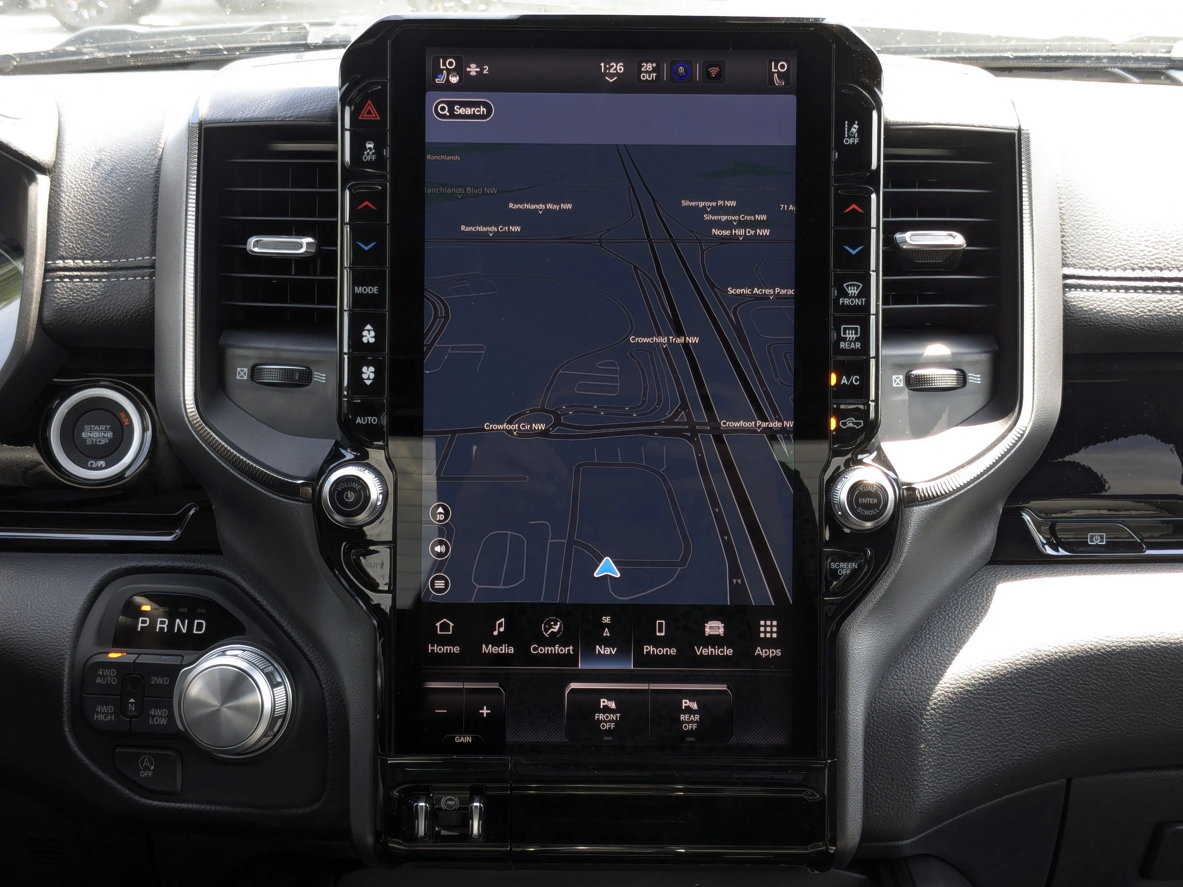 New 2025 White RAM Sport - - Night Edition - Level 1 Equip - Panoramic Sunroof & Tons more! image 22