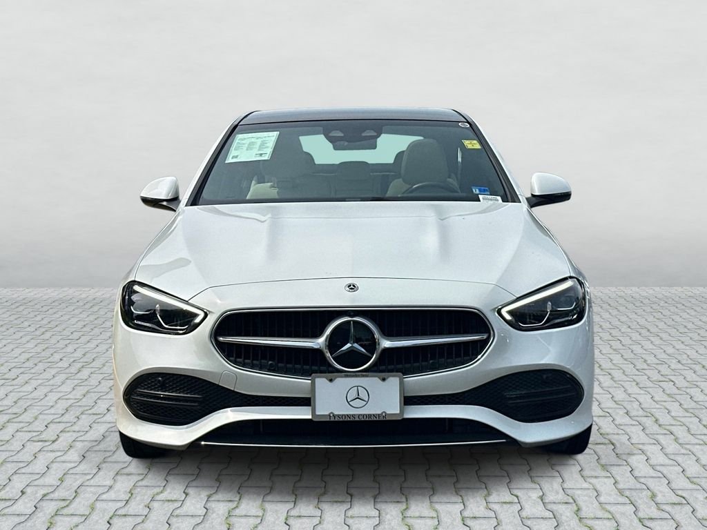 Certified Used 2024 MANUFAKTUR Moonlight White Metallic Mercedes-Benz C 300 image 2