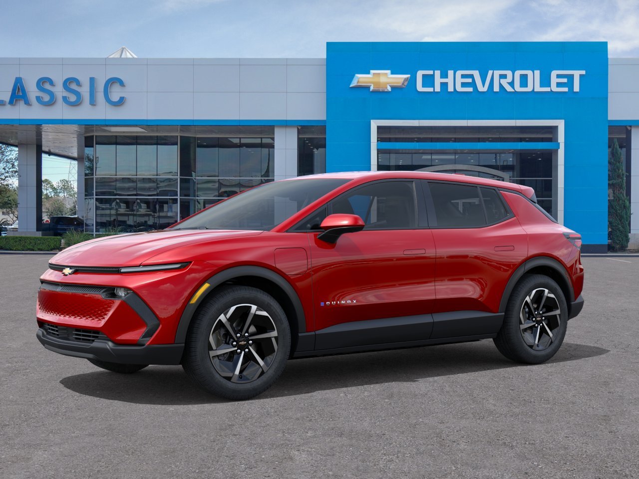 2026 Chevrolet Equinox EV LT Red at Classic Elite Chevrolet Hwy 6