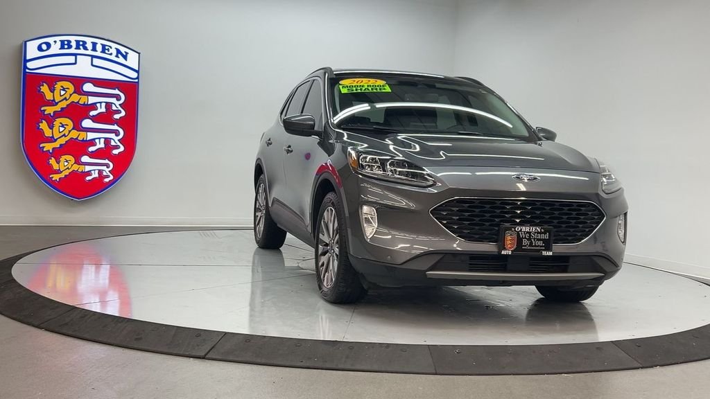 Used 2022 Ford Escape Titanium with VIN 1FMCU9J97NUB90698 for sale in Normal, IL