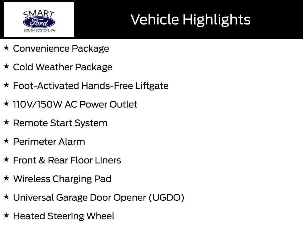 Used 2019 White Platinum Clearcoat Metallic Ford SEL image 9