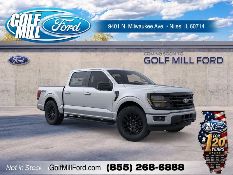 New 2026 Iconic Silver Metallic Ford XLT image 6