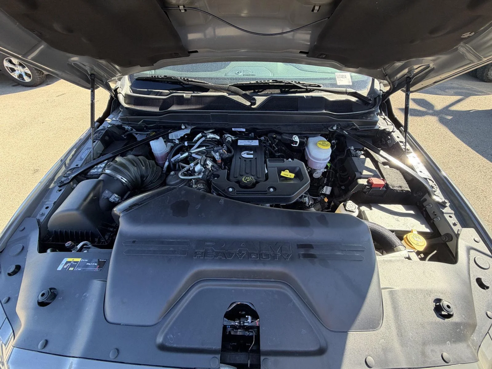 Used 2026 Ceramic Gray Clearcoat Ram Laramie image 24