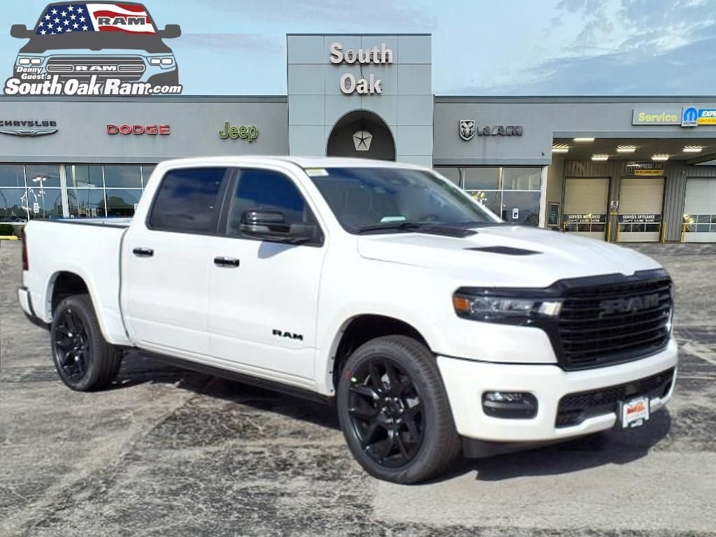 New 2026 Ivory White Tri-Coat Pearl-Coat Exterior Paint RAM Laramie image 1