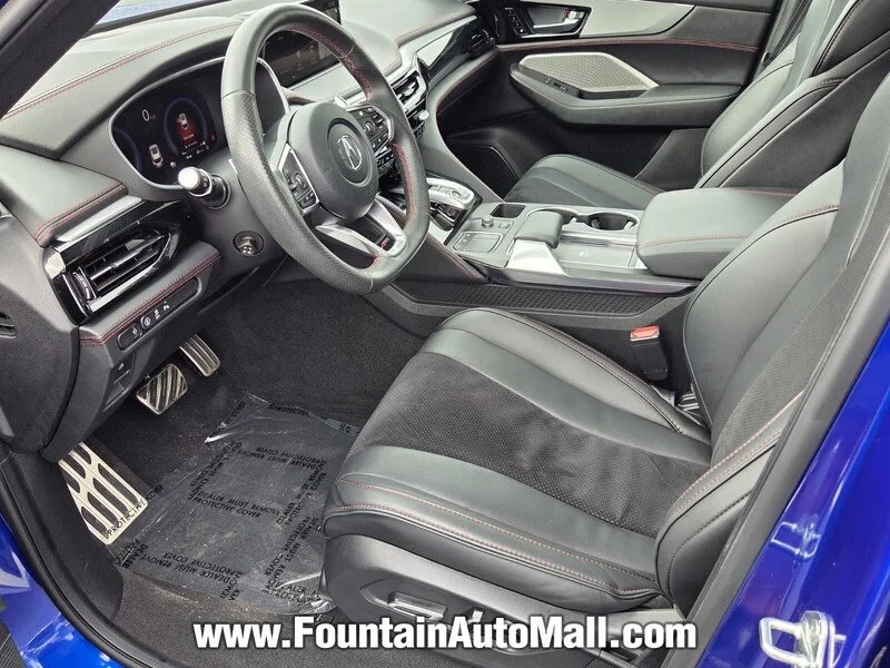 Used 2024 Apex Blue Pearl Acura SH-AWD W/A-SPEC PACKAGE image 8