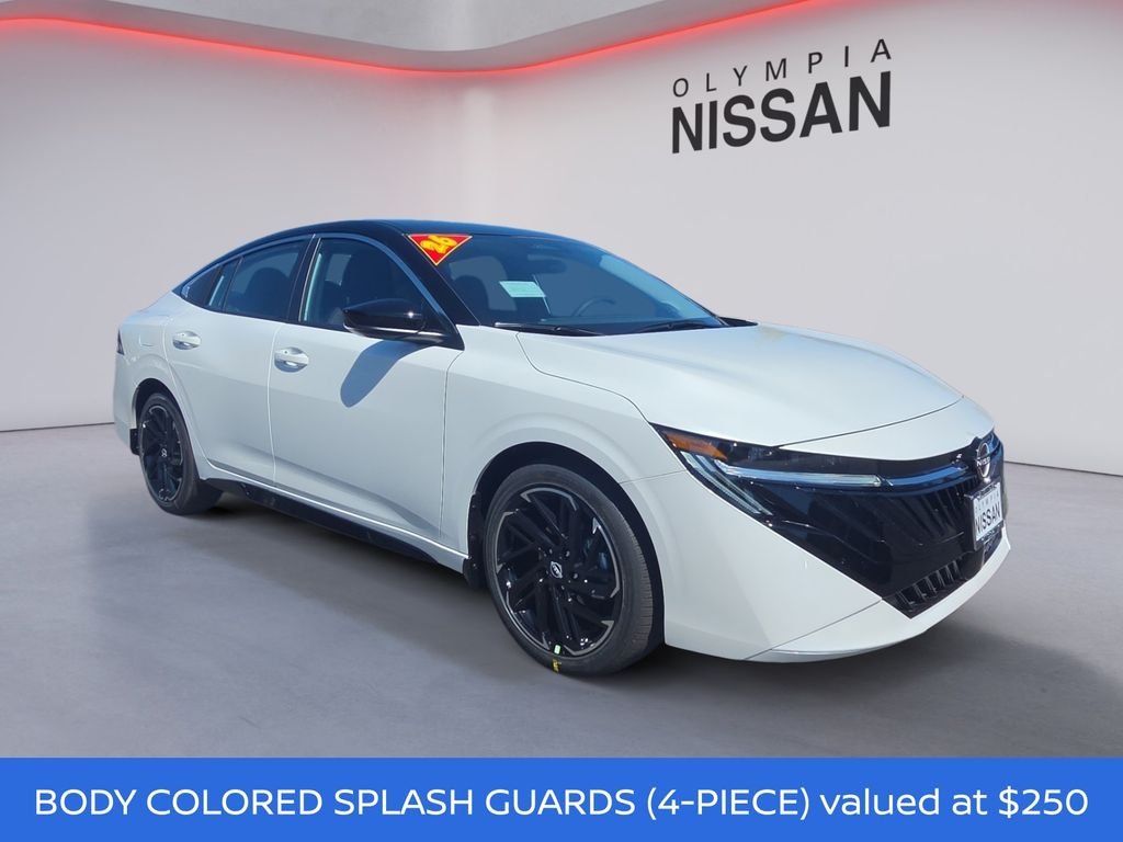 New 2026 Aspen White TriCoat / Super Black Two-tone Nissan SR image 9