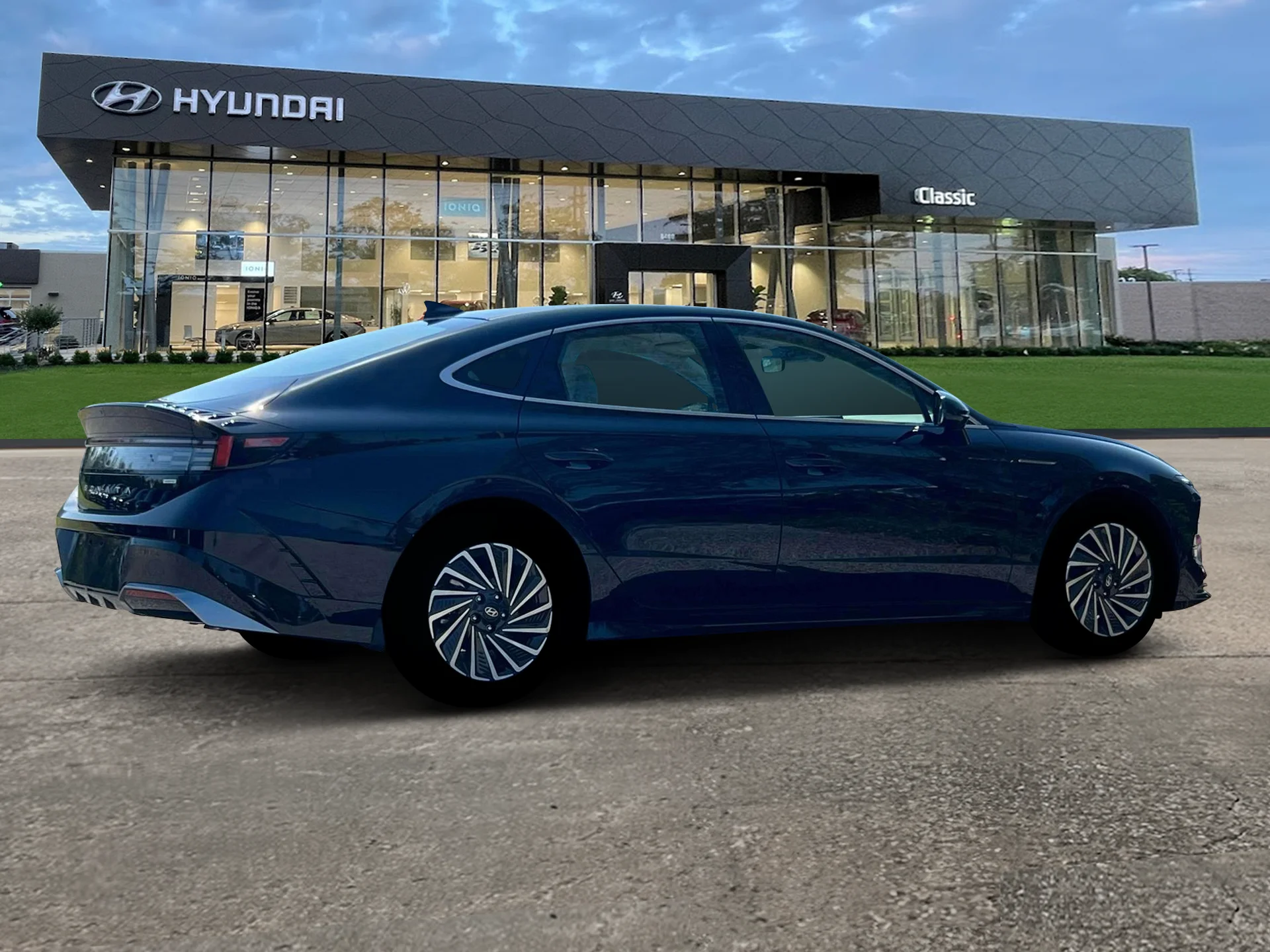 New 2025 Abyss Black Pearl Hyundai SEL image 8