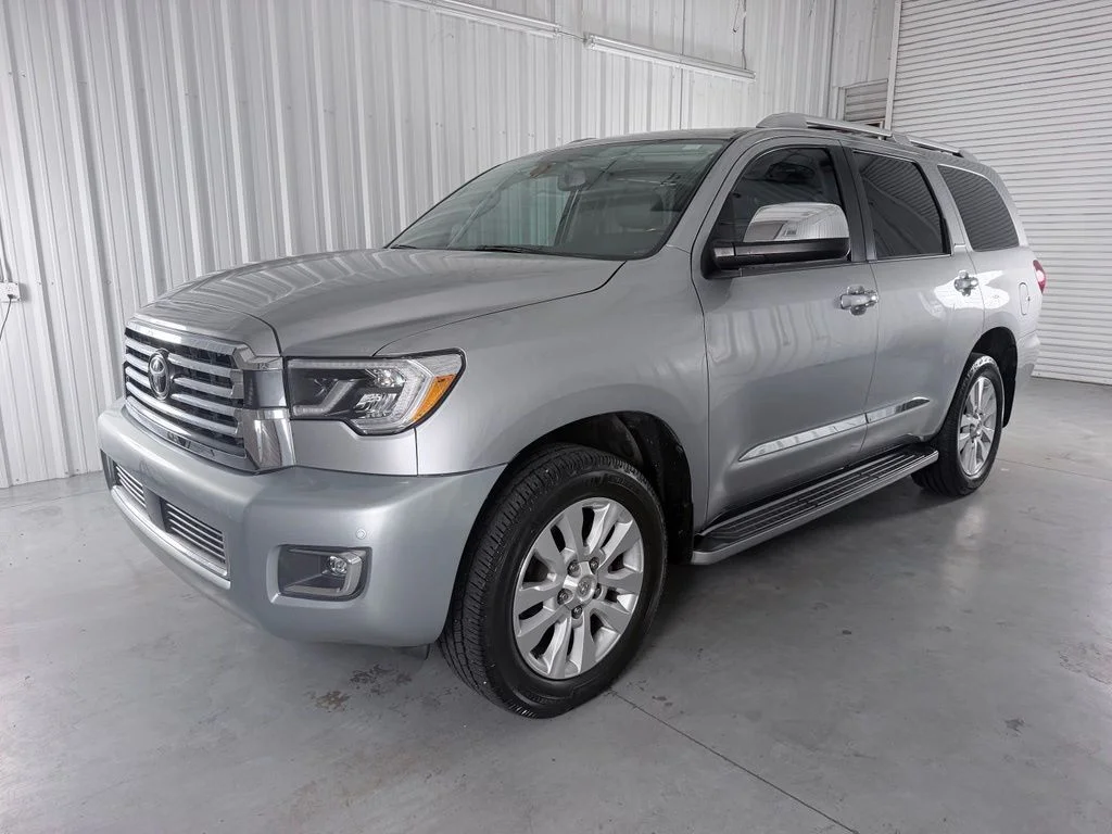 Used 2018 Silver Sky Metallic Toyota Platinum image 1