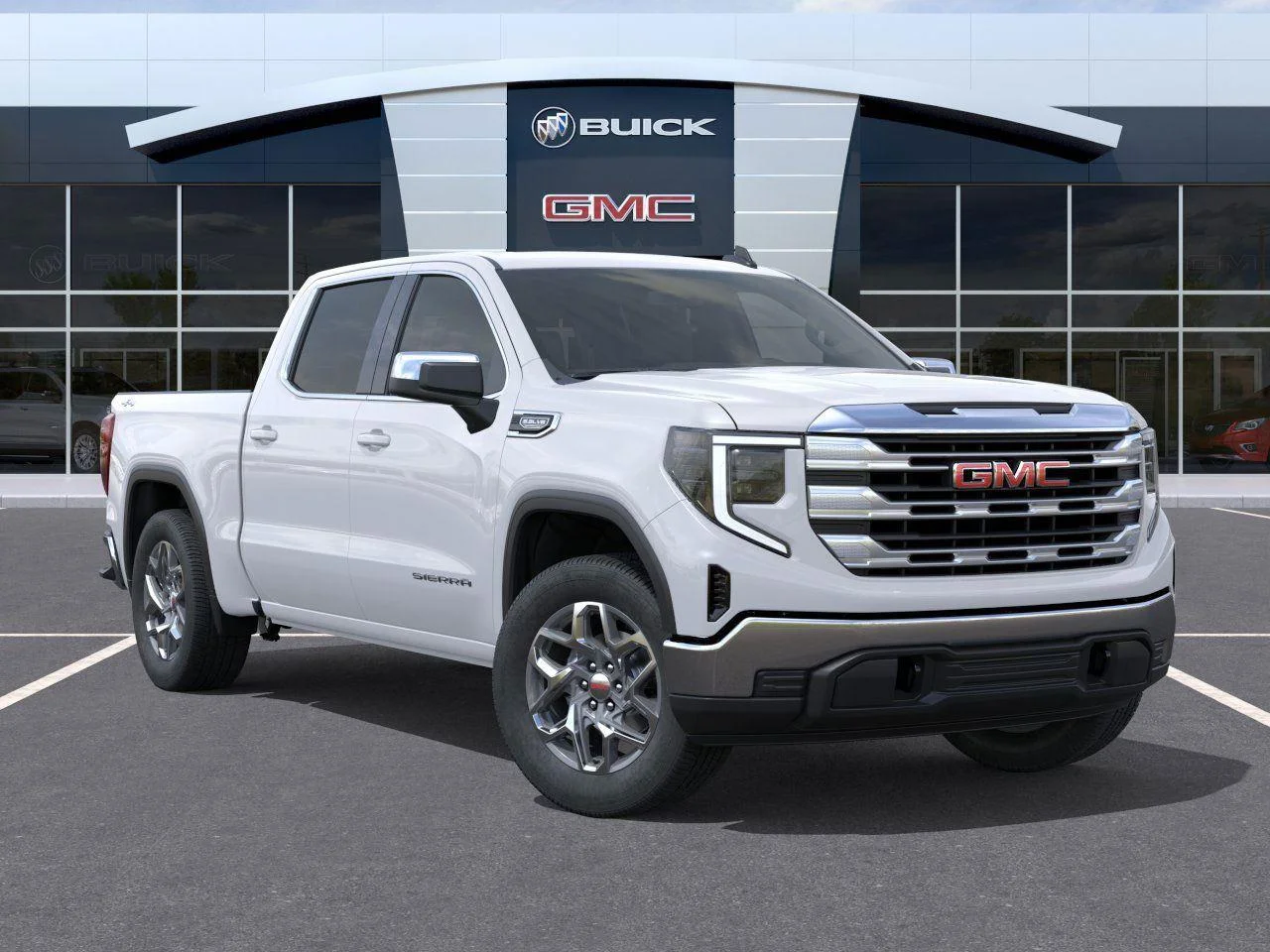 New 2026 Summit White GMC SLE image 7