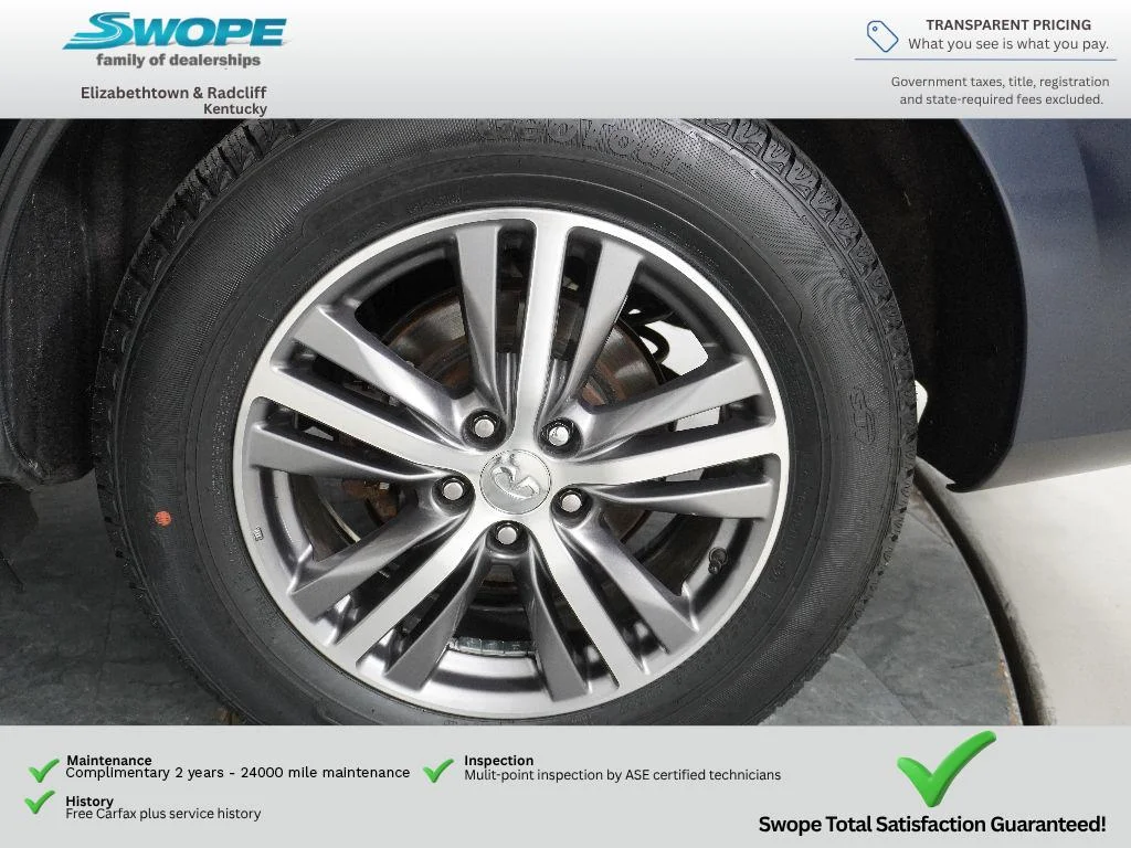 Used 2020 Hermosa Blue INFINITI LUXE image 29