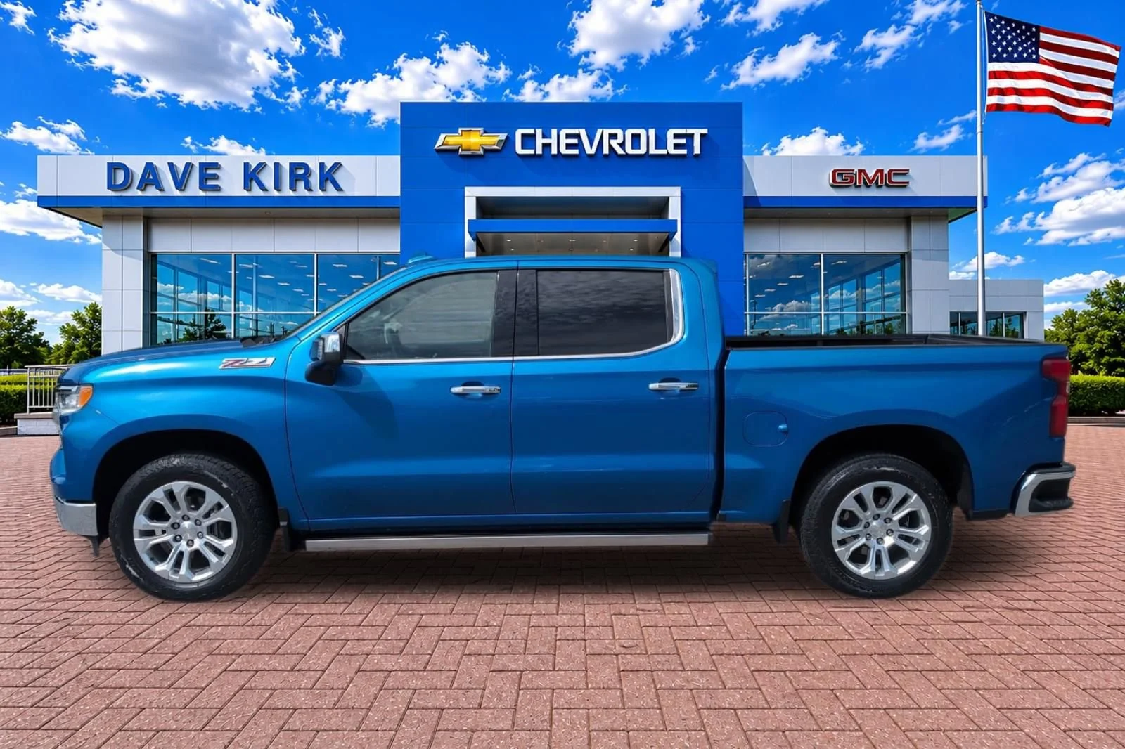 Used 2023 Glacier Blue Metallic Chevrolet LTZ image 6
