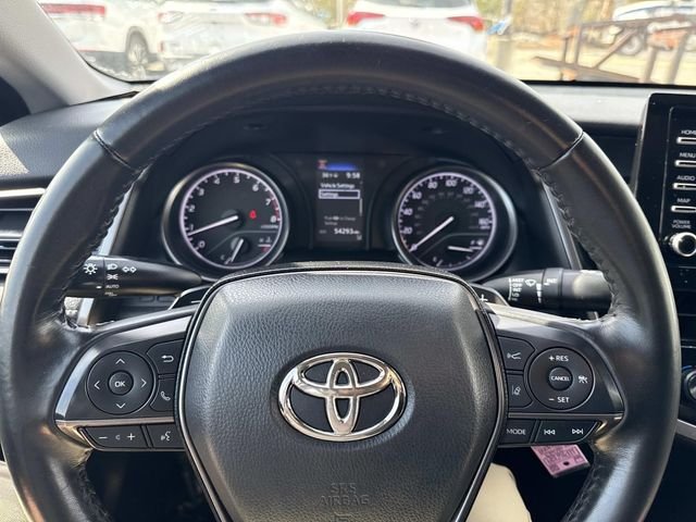Used 2023 Midnight Black Metallic Toyota SE image 28