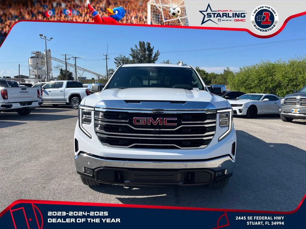 New 2026 Summit White GMC SLT image 3