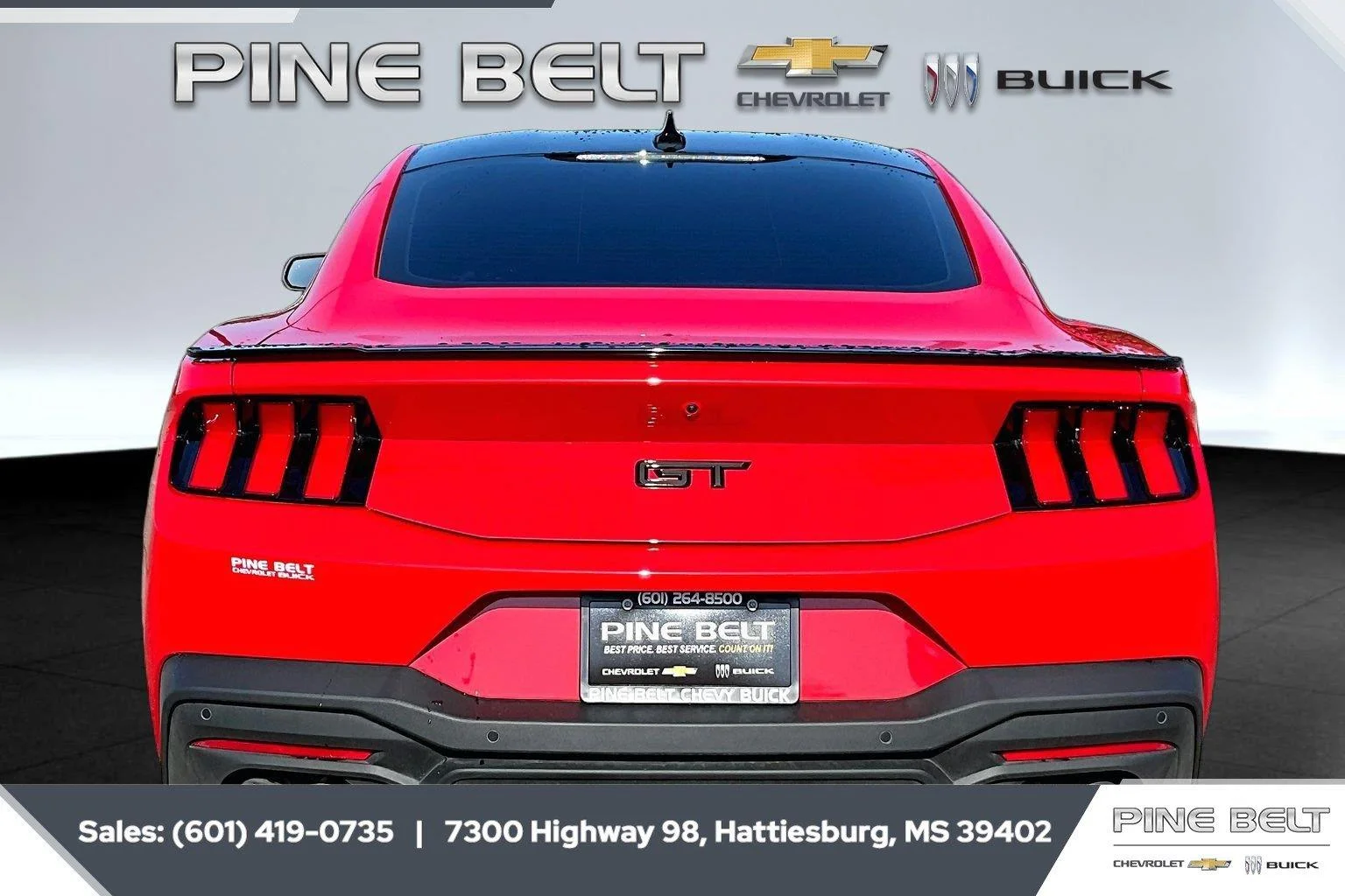 Used 2025 Race Red Ford GT Premium image 4