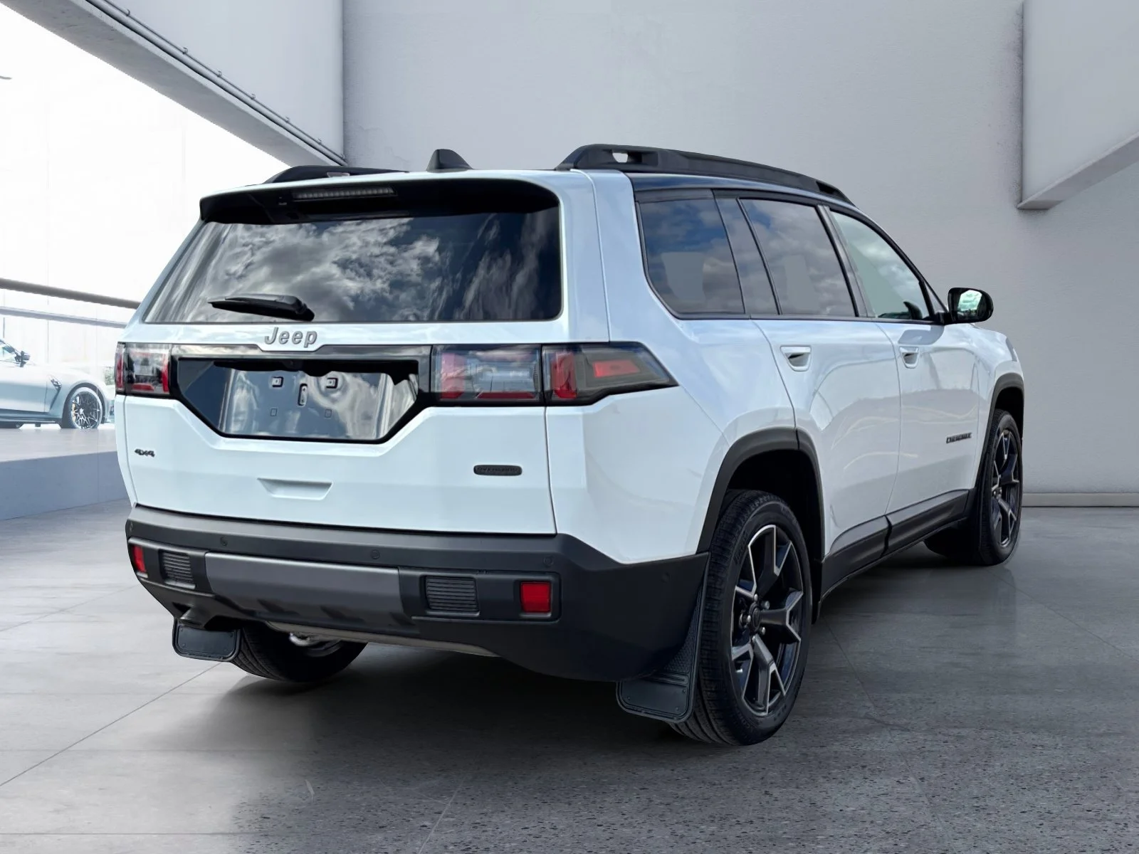 New 2026 Bright White Jeep Overland image 5