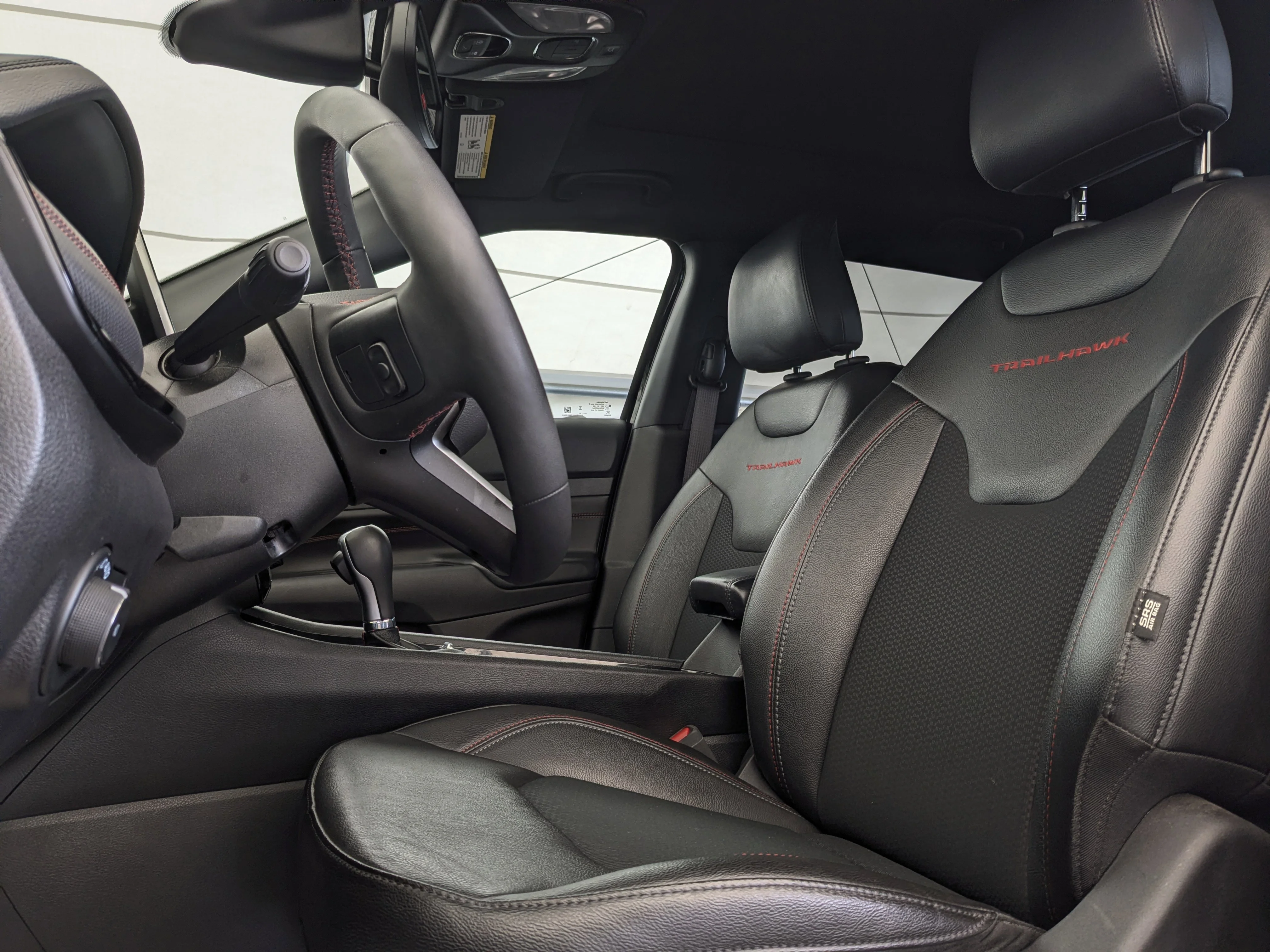 Used 2024 Black Jeep Trailhawk - Sun & Sound Group - Dual Pane Sunroof - Leather - NAV & More image 15