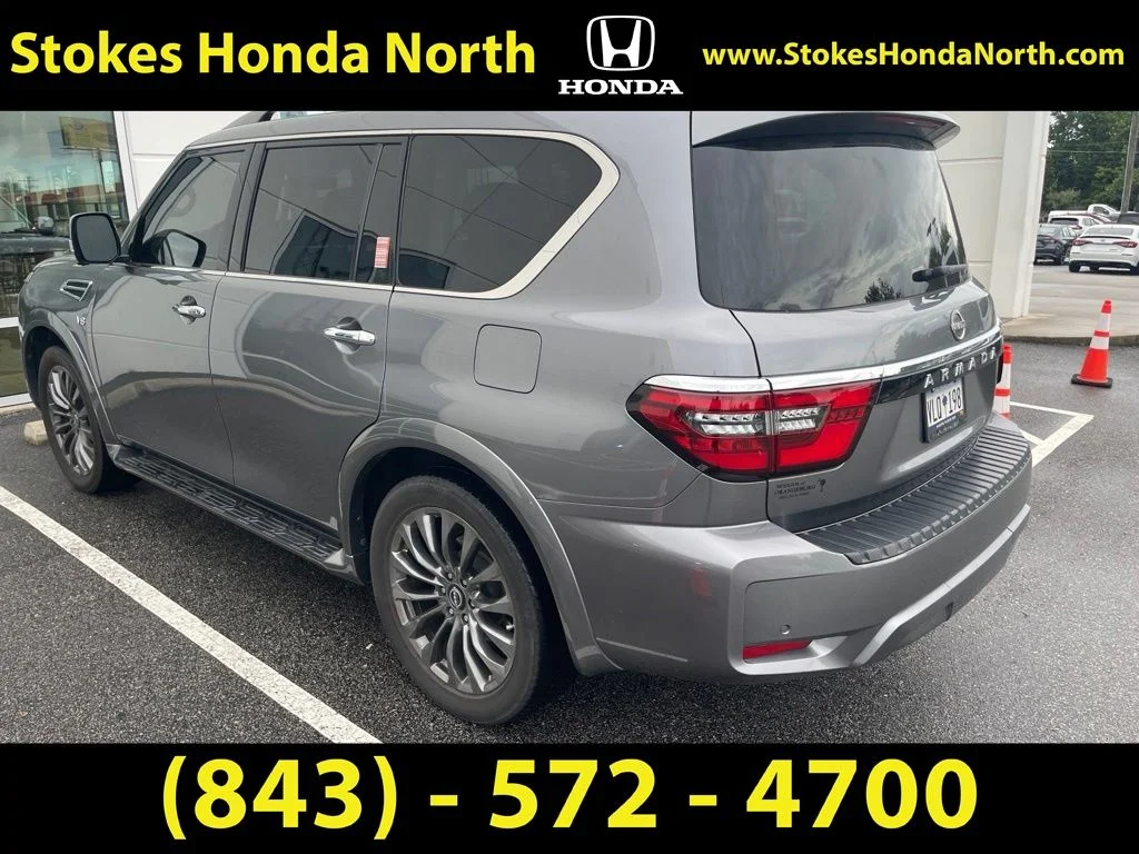 Used 2022 Gray Nissan Platinum image 3
