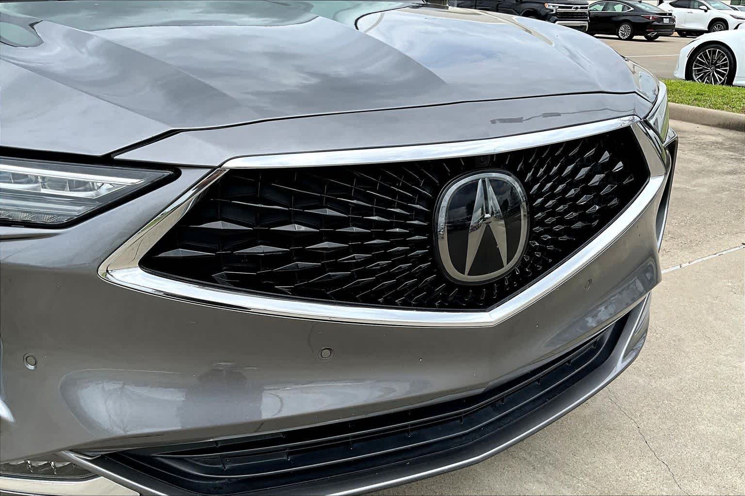 Used 2023 Liquid Carbon Metallic Acura w/Advance Package image 46