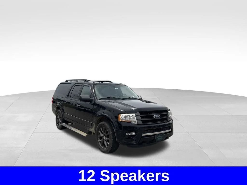 Used 2017 Black Ford Limited image 9