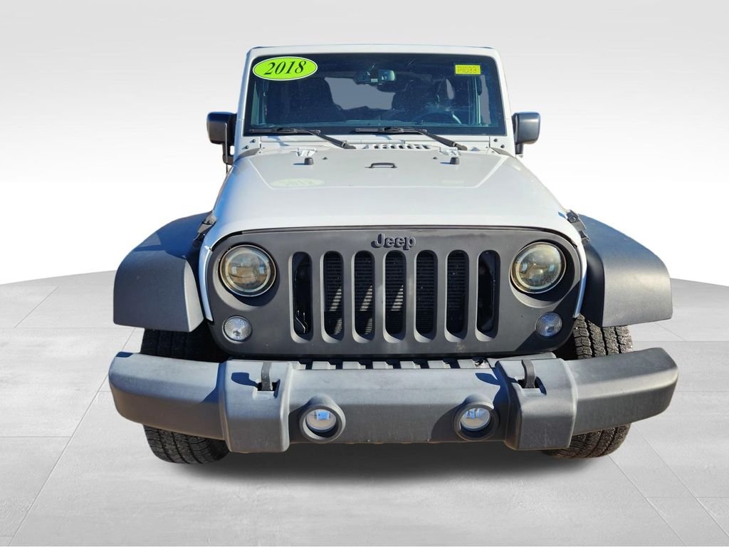 Used 2018 Jeep Wrangler JK Sport S with VIN 1C4AJWAG3JL845375 for sale in Harvard, IL