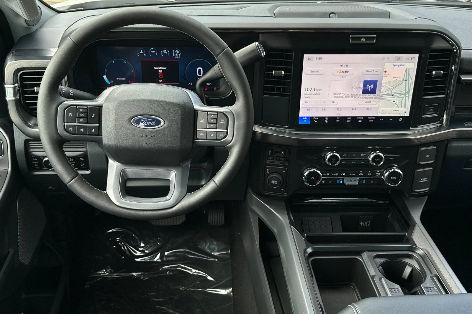New 2026 Star White Metallic Tri-Coat Ford F-350® Lariat® image 12