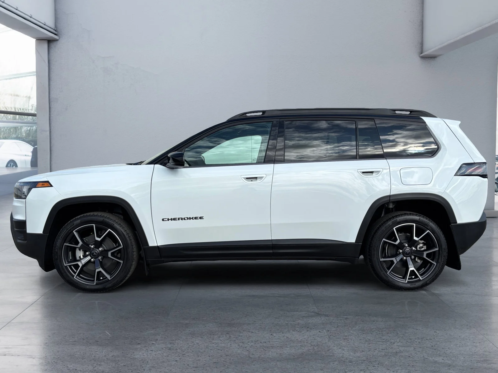 New 2026 Bright White Jeep Overland image 2