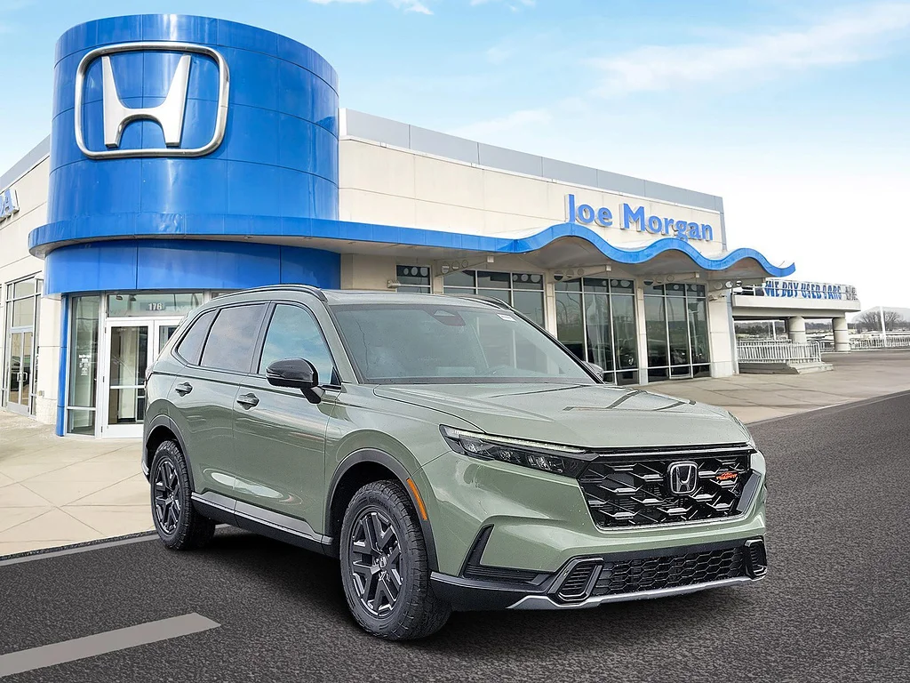 New 2026 Ash Green Metallic Honda TrailSport image 1