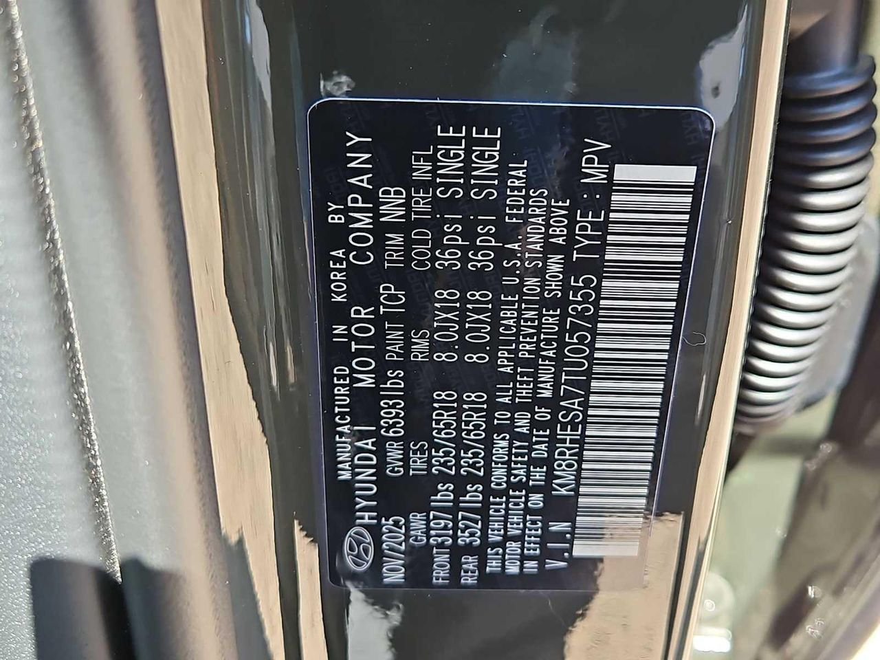 New 2026 Titan Charcoal Pearl Hyundai SEL Premium 7P image 35