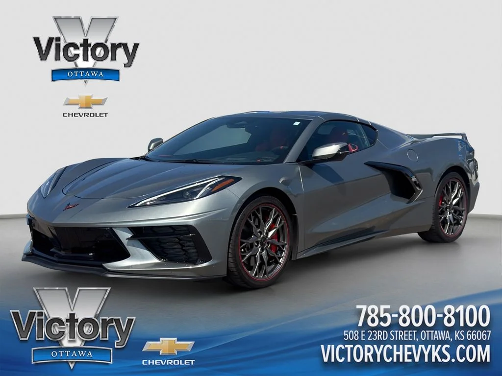 Used 2024 Gray Chevrolet Stingray image 1
