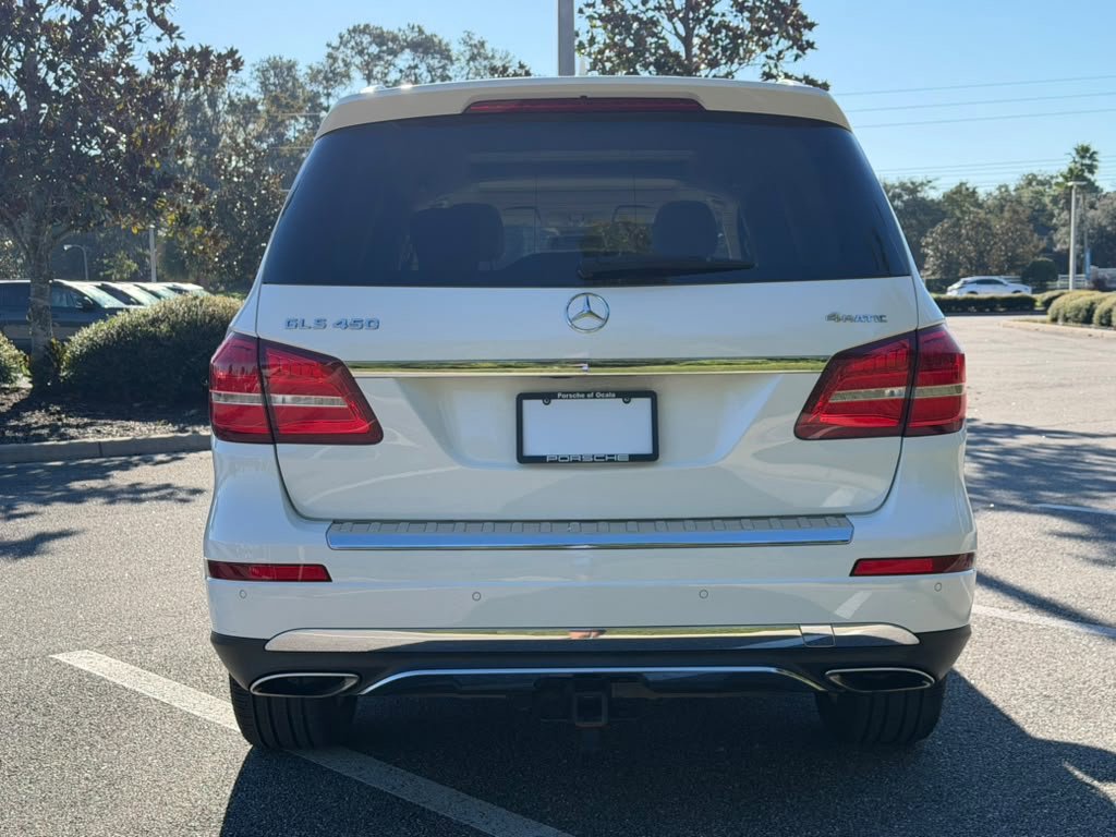 Used 2019 White Mercedes-Benz GLS 450 image 4