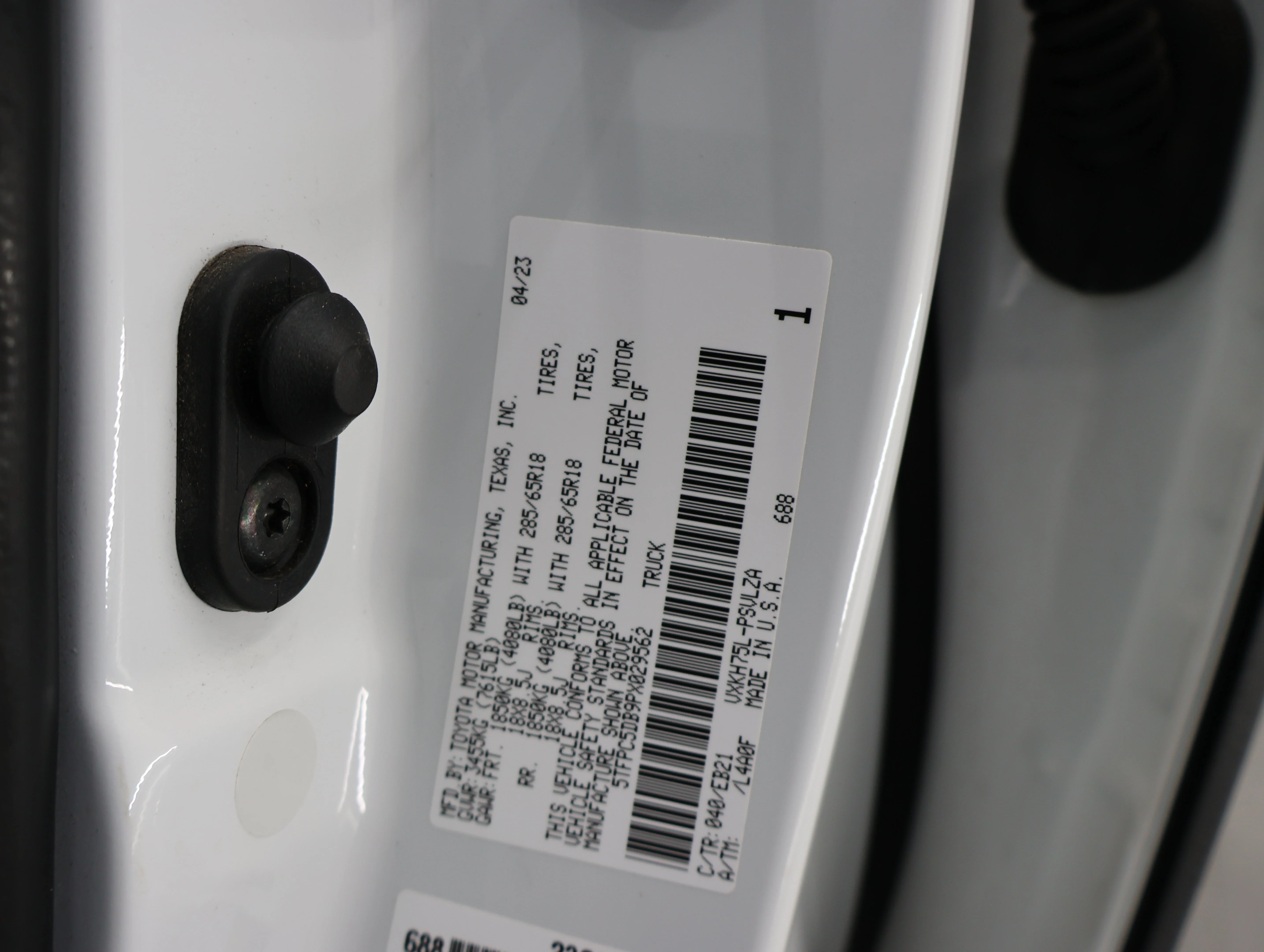 Used 2023 WHITE Toyota TRD Pro image 71