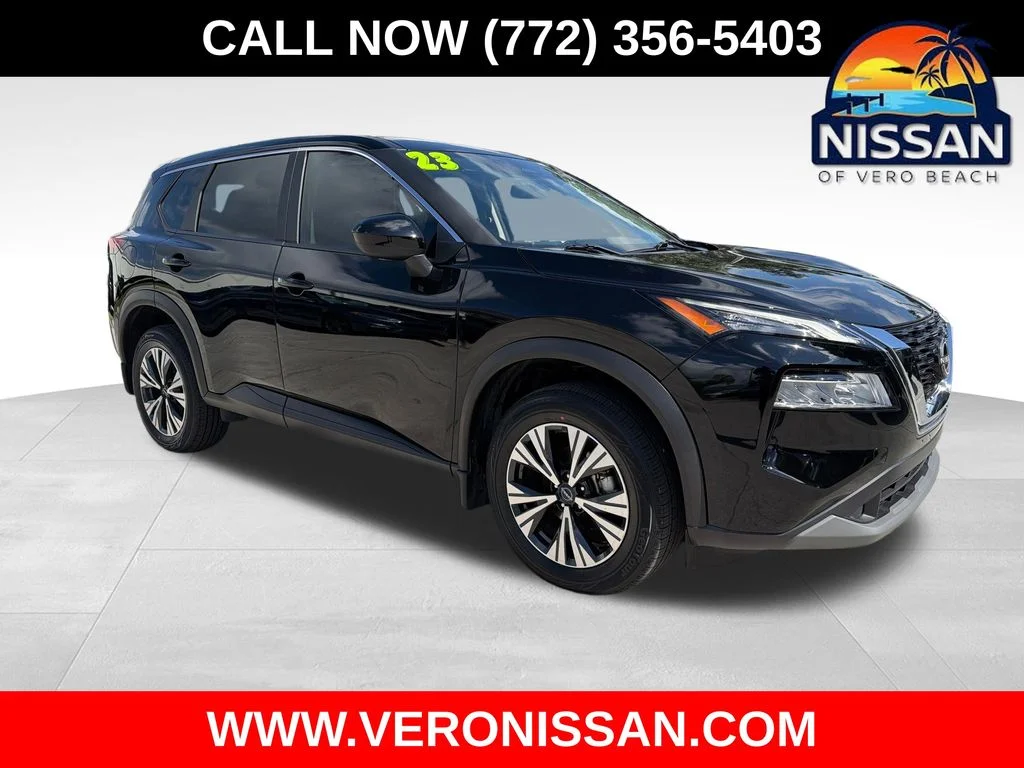 Used 2023 Black Nissan SV image 1