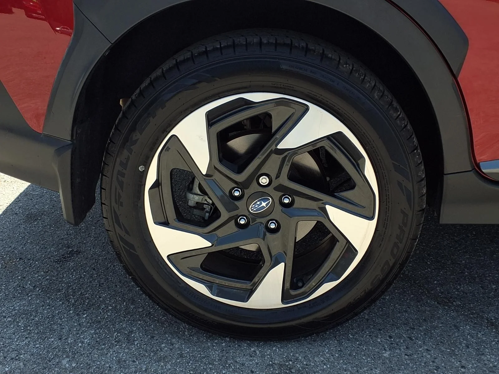 Used 2024 Red Subaru Limited image 4
