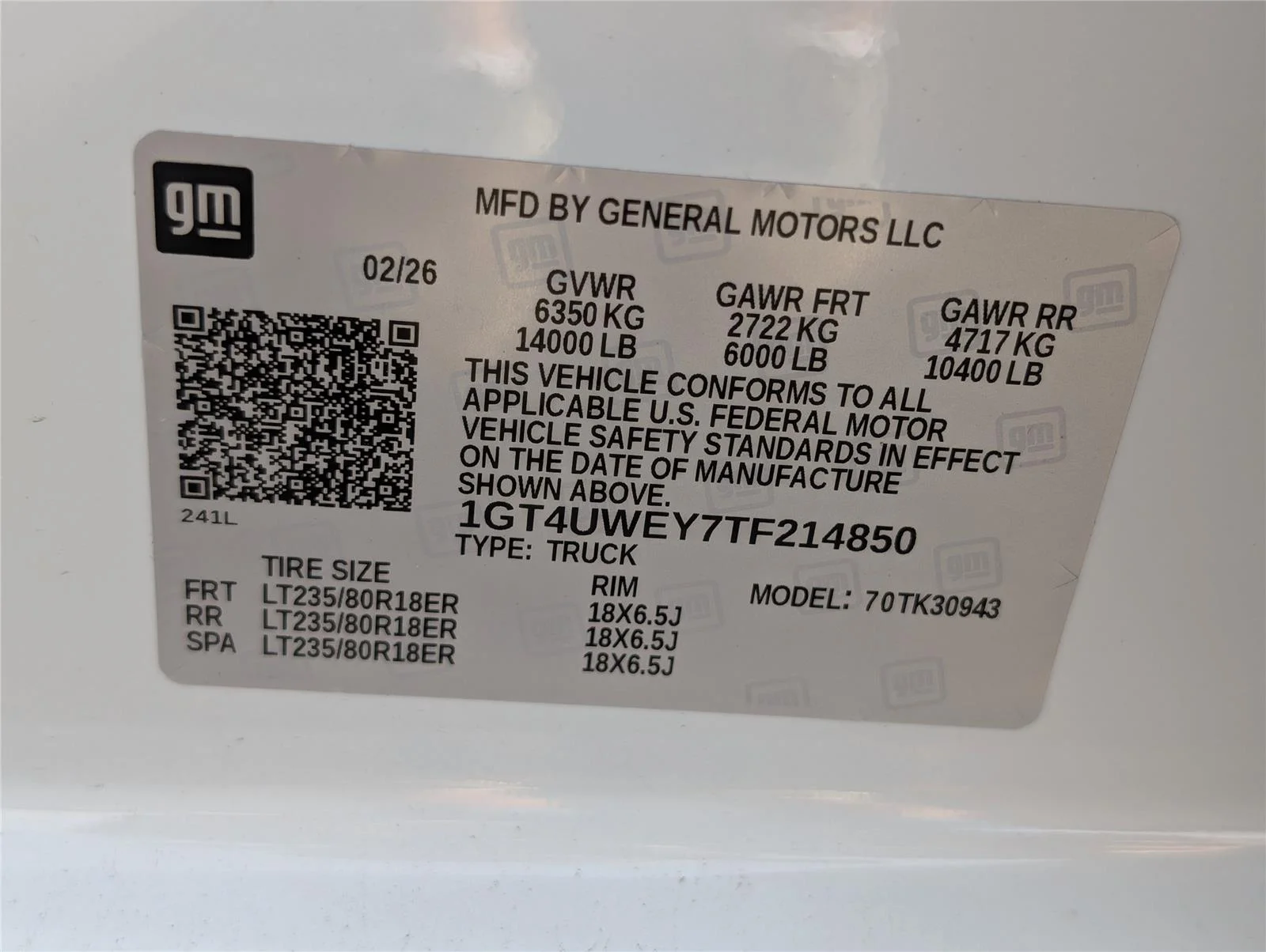 New 2026 Glacier White Tricoat GMC Denali DRW image 12