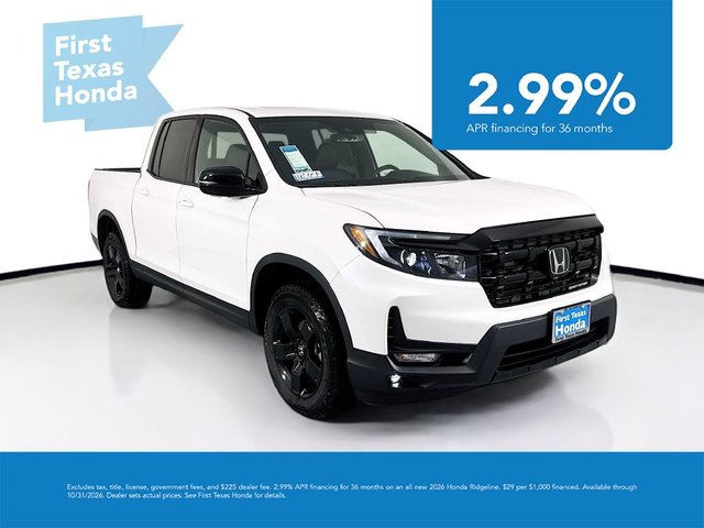 2026 Honda Ridgeline Black Edition