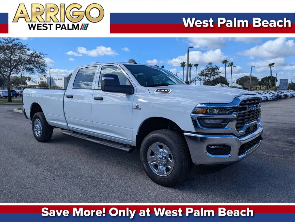 New 2026 Bright White Clear-Coat Exterior Paint RAM Tradesman image 1