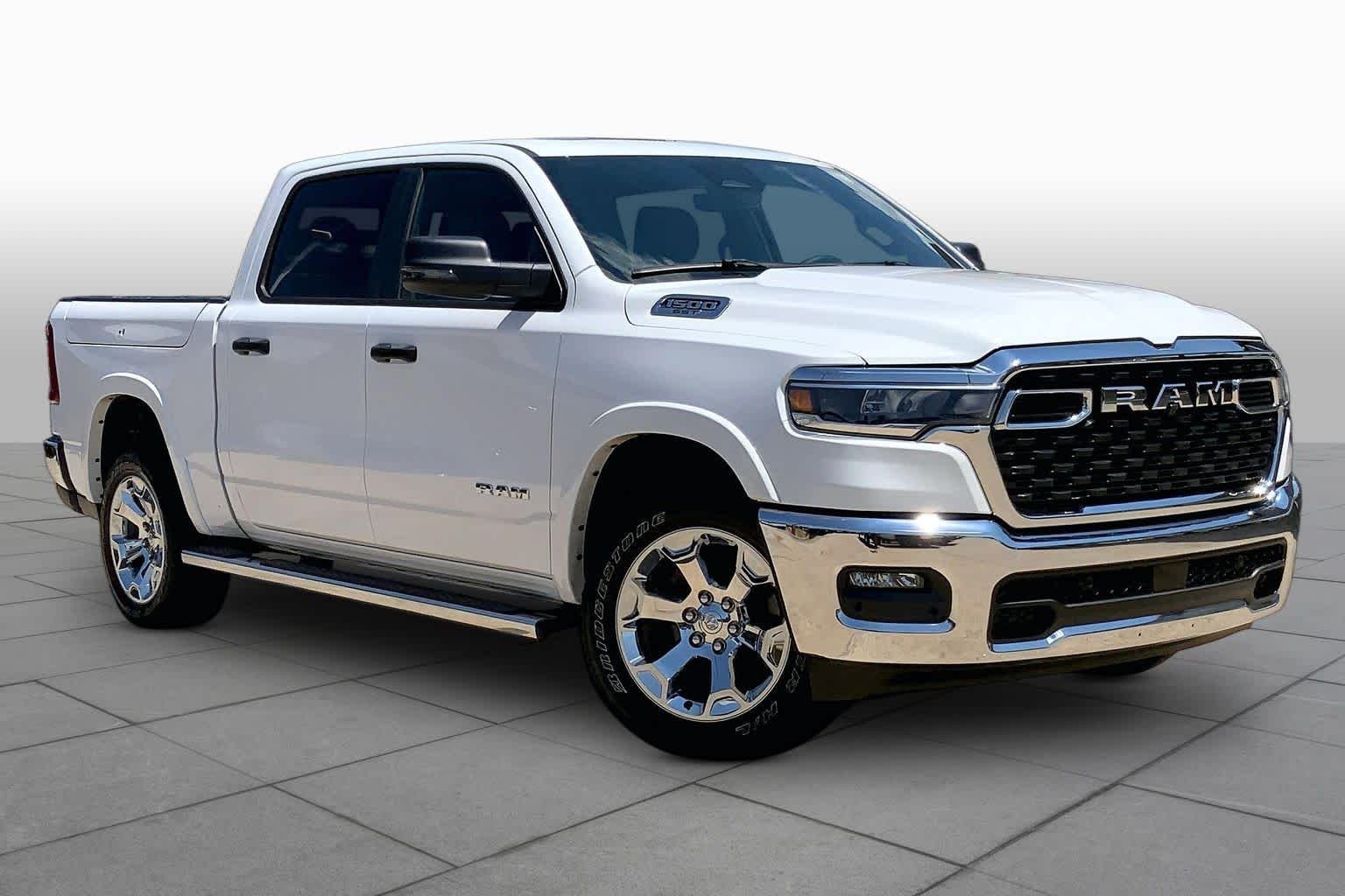 Used 2025 Bright White Clearcoat Ram Big Horn image 3