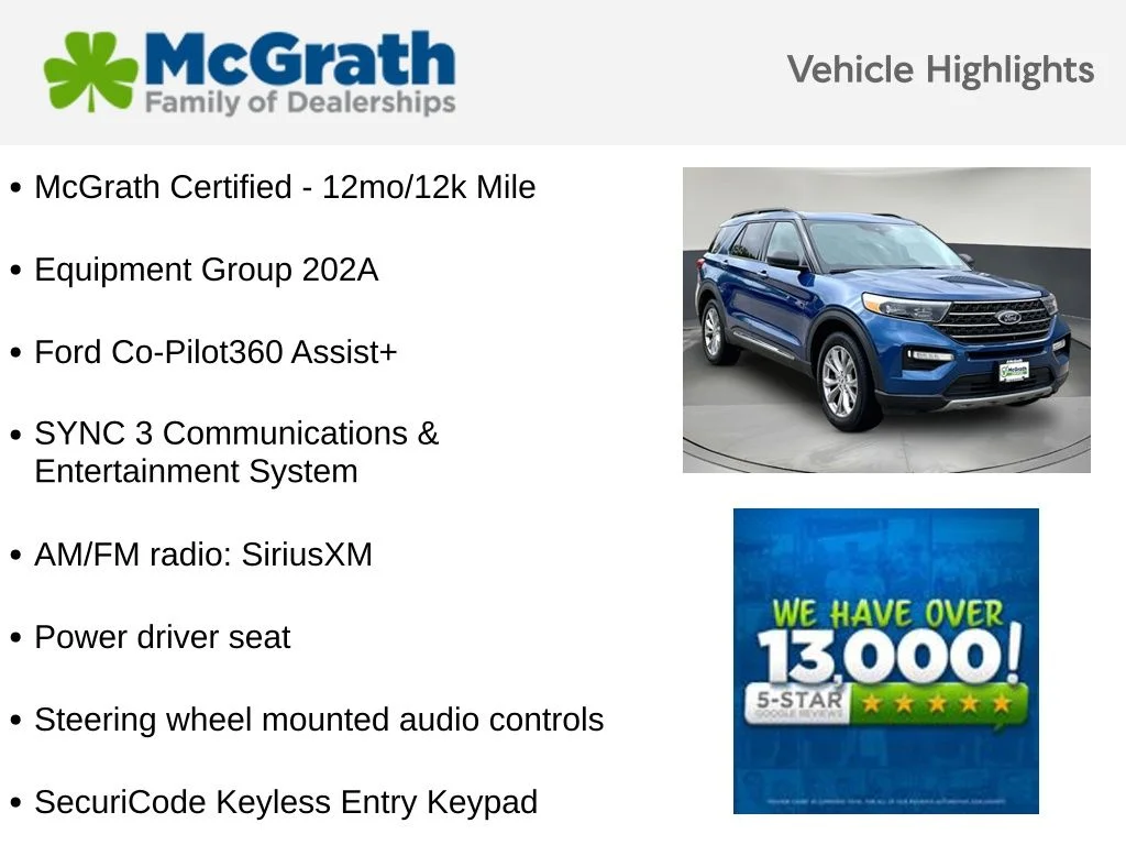Certified Used 2023 Blue Ford XLT image 6