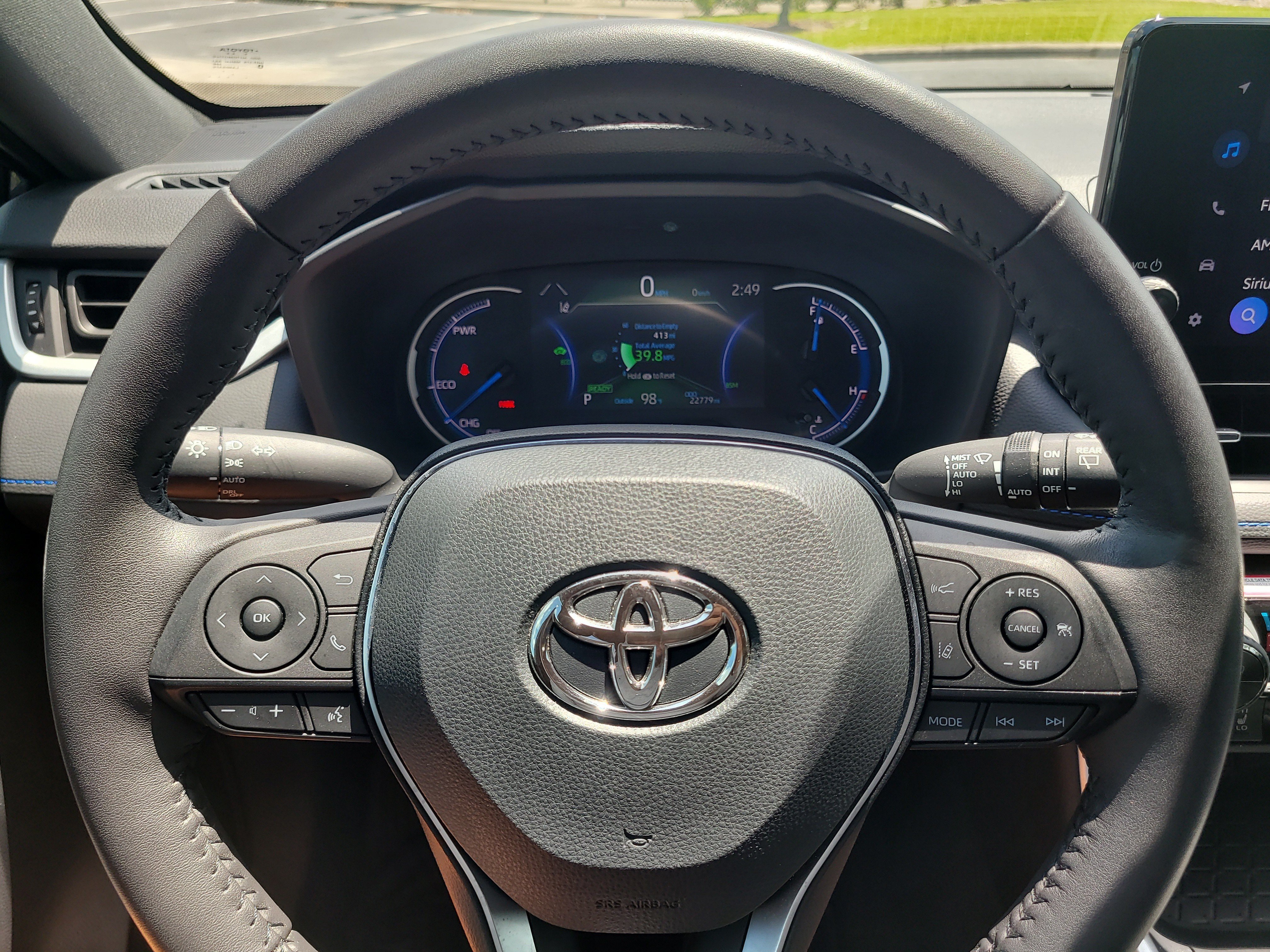 Used 2024 Magnetic Gray Metallic/Midnight Black Metallic Toyota Hybrid XSE image 30