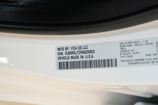 Used 2024 White Ram Laramie image 33