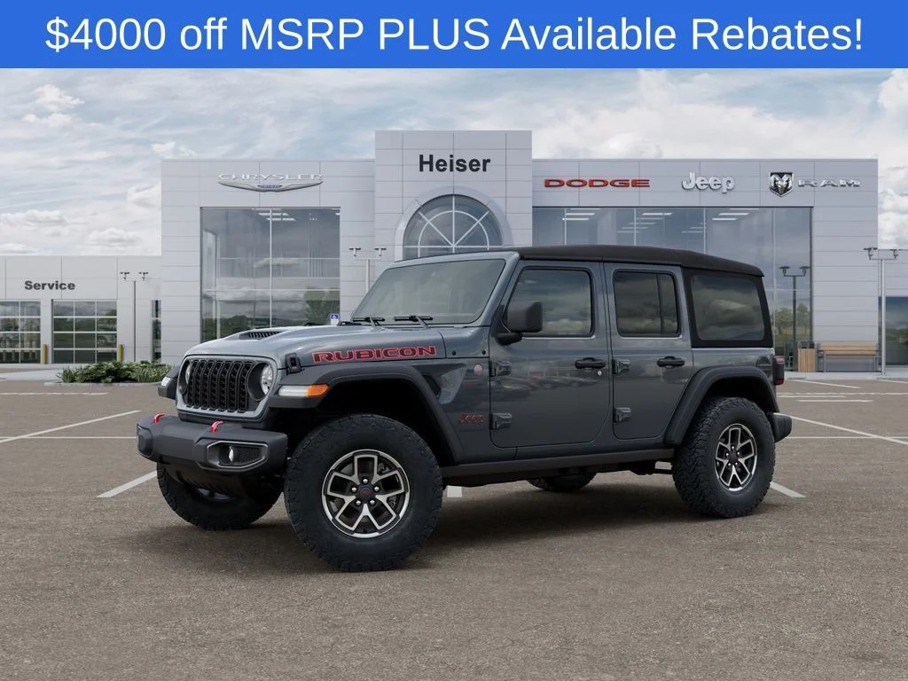 New 2026 Gray Jeep Rubicon image 2
