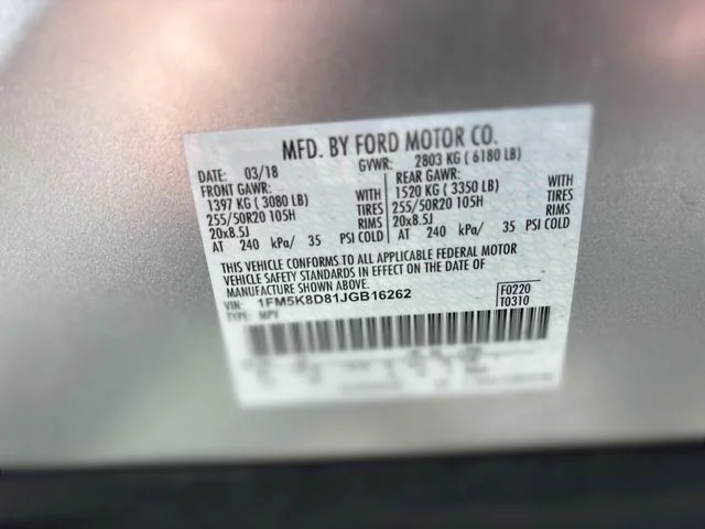 Used 2018 Silver Ford XLT image 15
