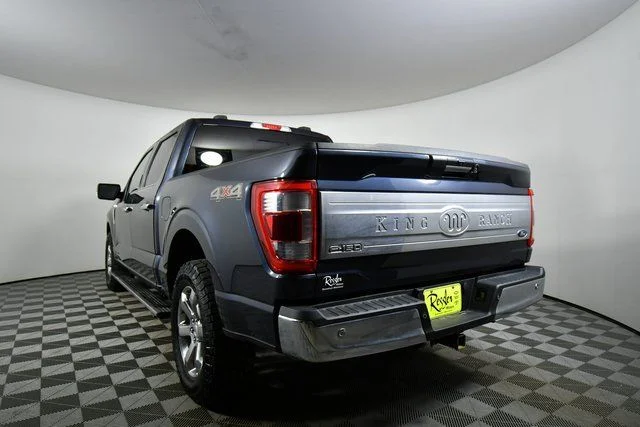 Used 2021 Blue Ford King Ranch image 13