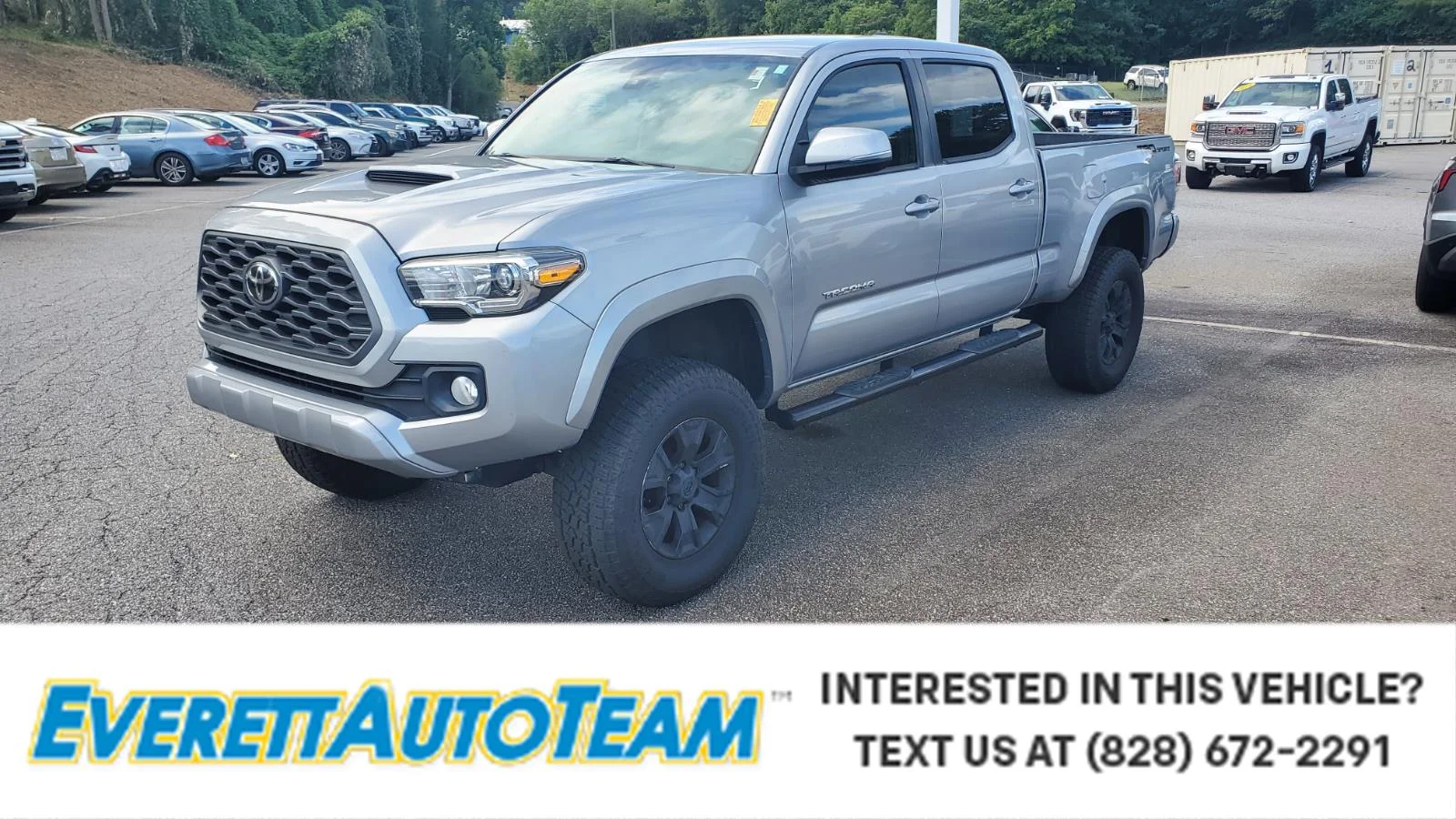 Used 2020 Silver Sky Metallic Toyota TRD Sport image 1