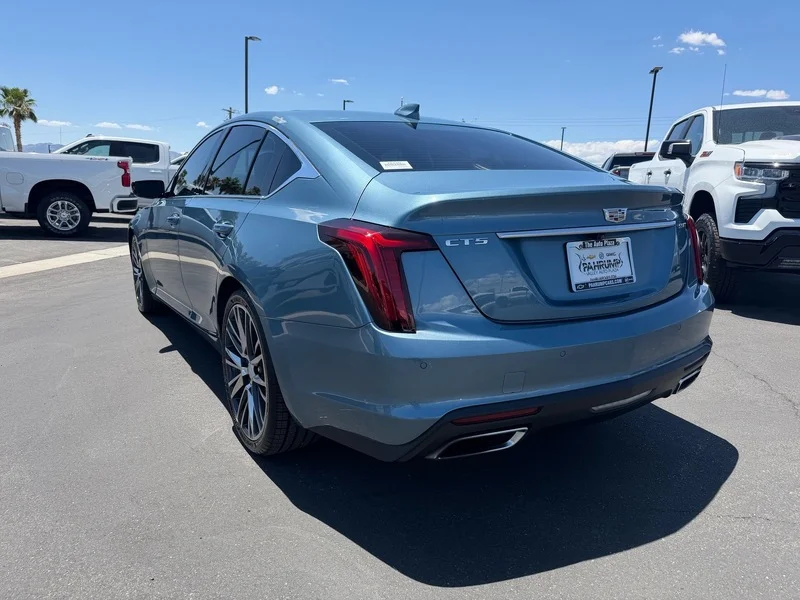 Used 2023 Midnight Steel Metallic Cadillac Premium Luxury image 5