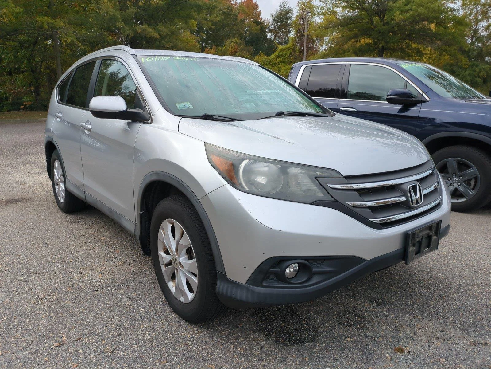 Used 2014 ALABASTER SILVER METALLIC Honda EXL image 1