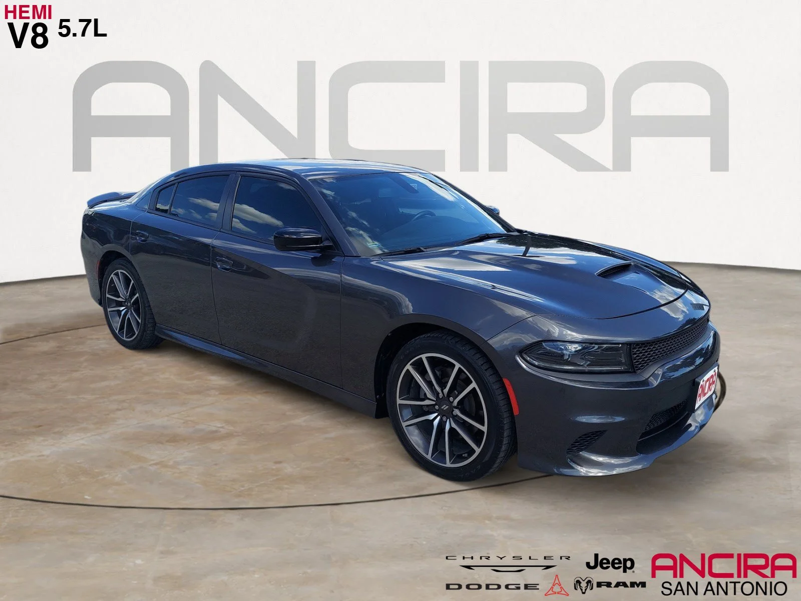 Used 2023 Granite Pearlcoat Dodge R/T image 1
