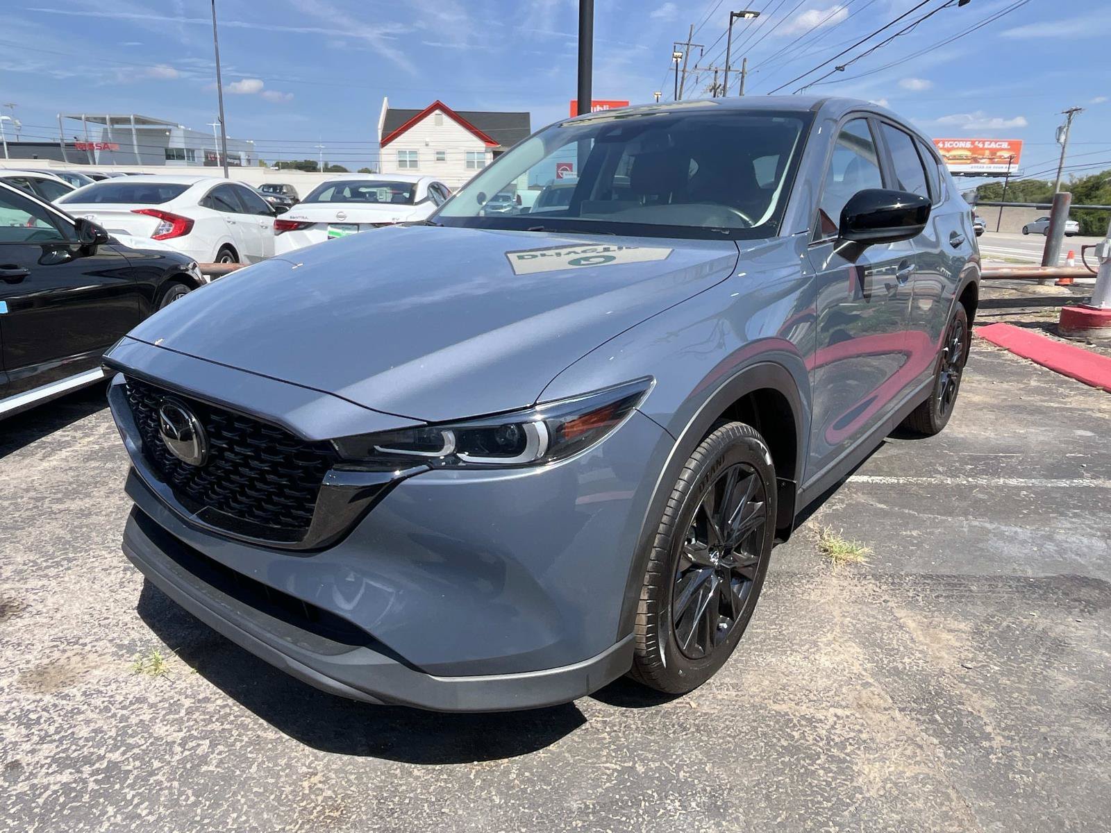Used 2024 Polymetal Gray Metallic Mazda 2.5 S Carbon Edition image 3