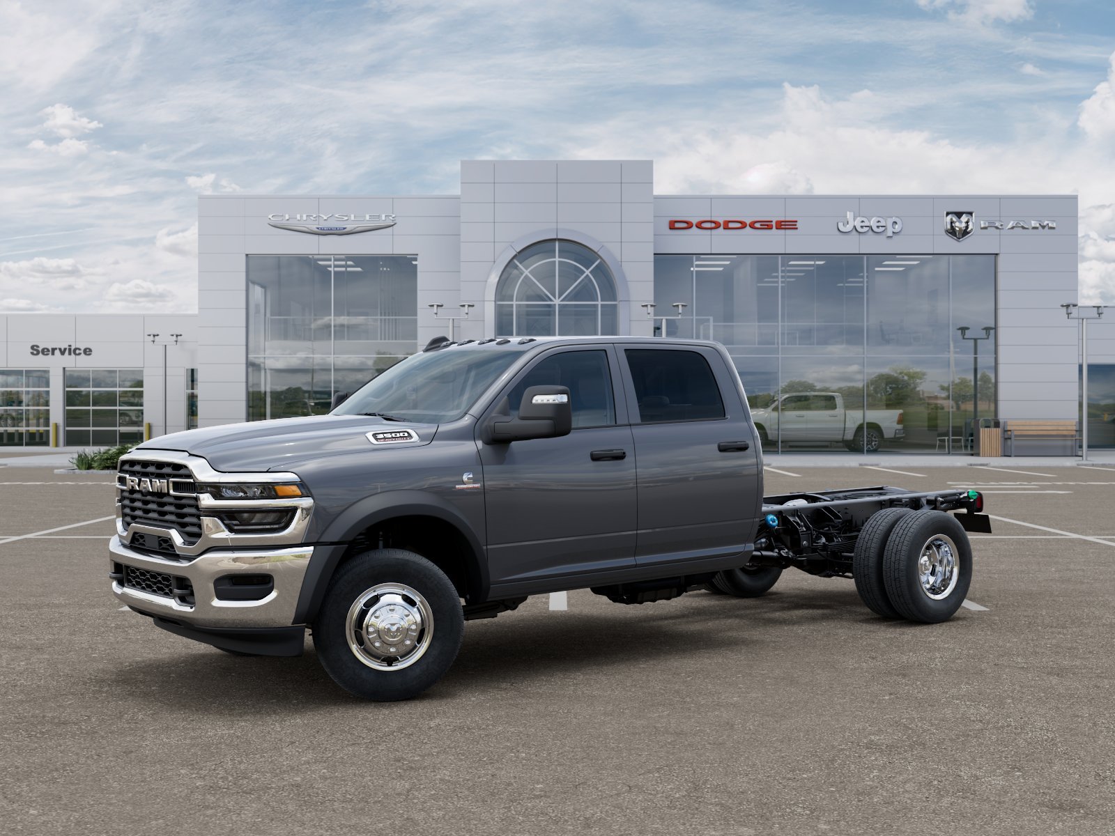 New 2026 Ceramic Gray Clear-Coat Exterior Paint RAM Tradesman image 17