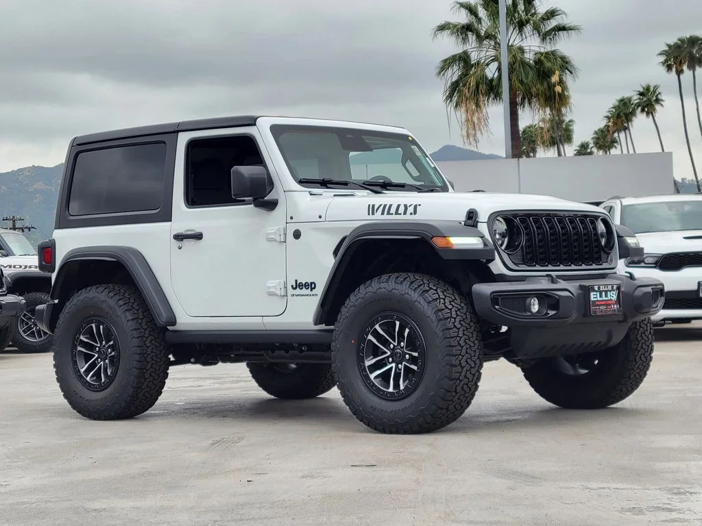 New 2026 Bright White Clear-Coat Exterior Paint Jeep Willys image 26